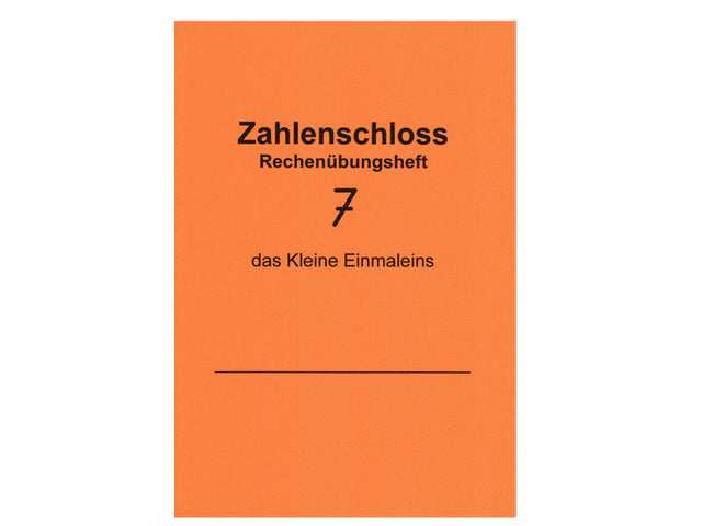 Rechenübungsheft Das kleine Einmaleins
