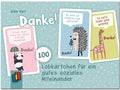100 Belohnungskärtchen DANKE!