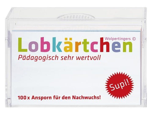 100 Lobkärtchen