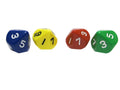 10er-Würfel mit 0-9 4er-Set
