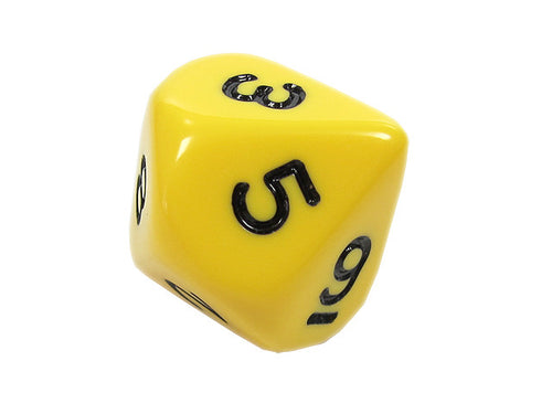 10er-Würfel mit 0-9