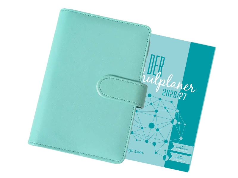 A5 Ringbuch (mint) mit Lehrerkalender-Einlage