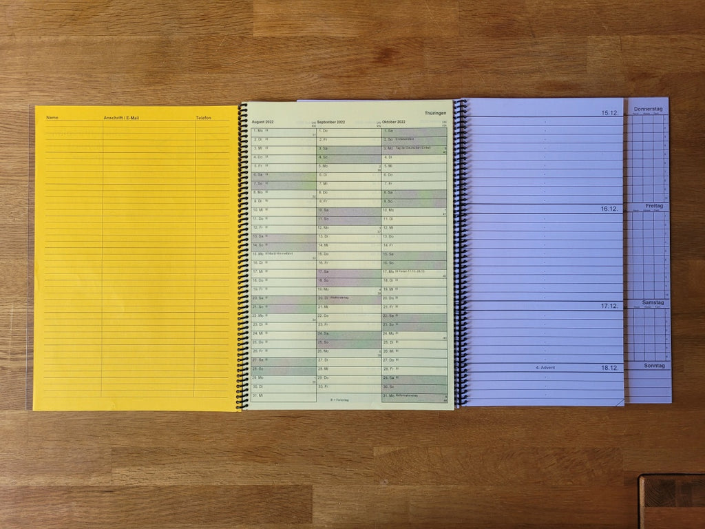 Le-Le Schuljahresplaner DIN A4 2026/27 Nordrhein-Westfalen