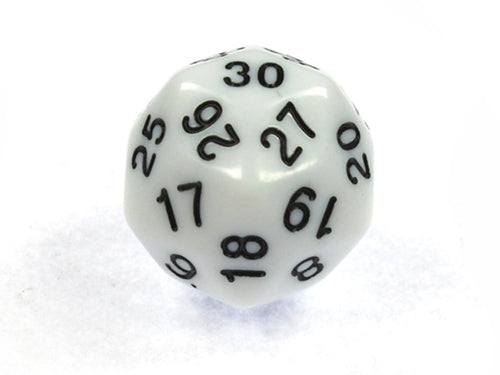 30er-Würfel weiß