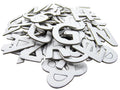 67 Kartonstanzteile Buchstaben und Zahlen