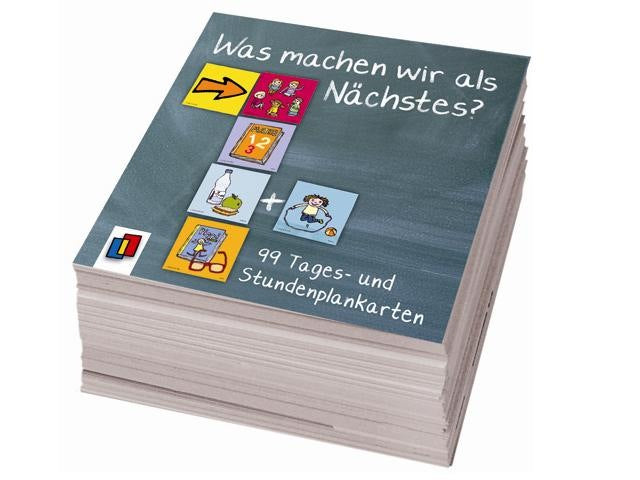 99 Tagesablauf- und Stundenplankarten