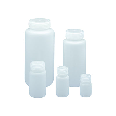 Weithalsflasche aus HDPE, rund, 30 ml, 12 St.