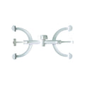 Doppelter Bürettenhalter aus Aluminium