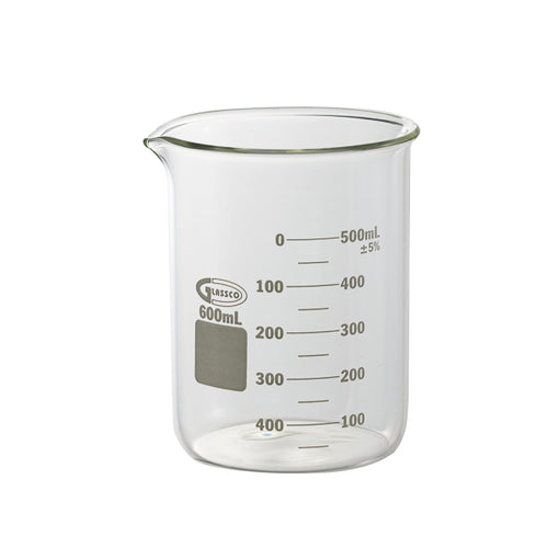 Becherglas, niedrige Form, zur intensiven Nutzung, 250 ml, 12 St.