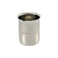 Becherglas aus Edelstahl mit Ausguss, 500 ml