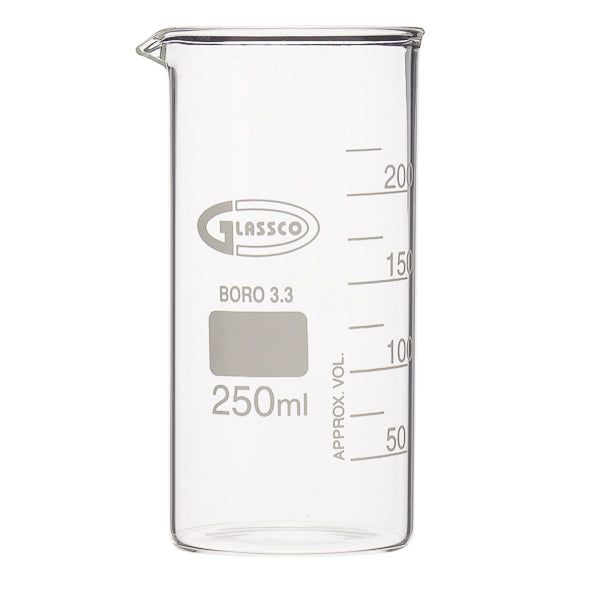 Becherglas, hohe Form, 600 ml, GLASSCO, 8 St.