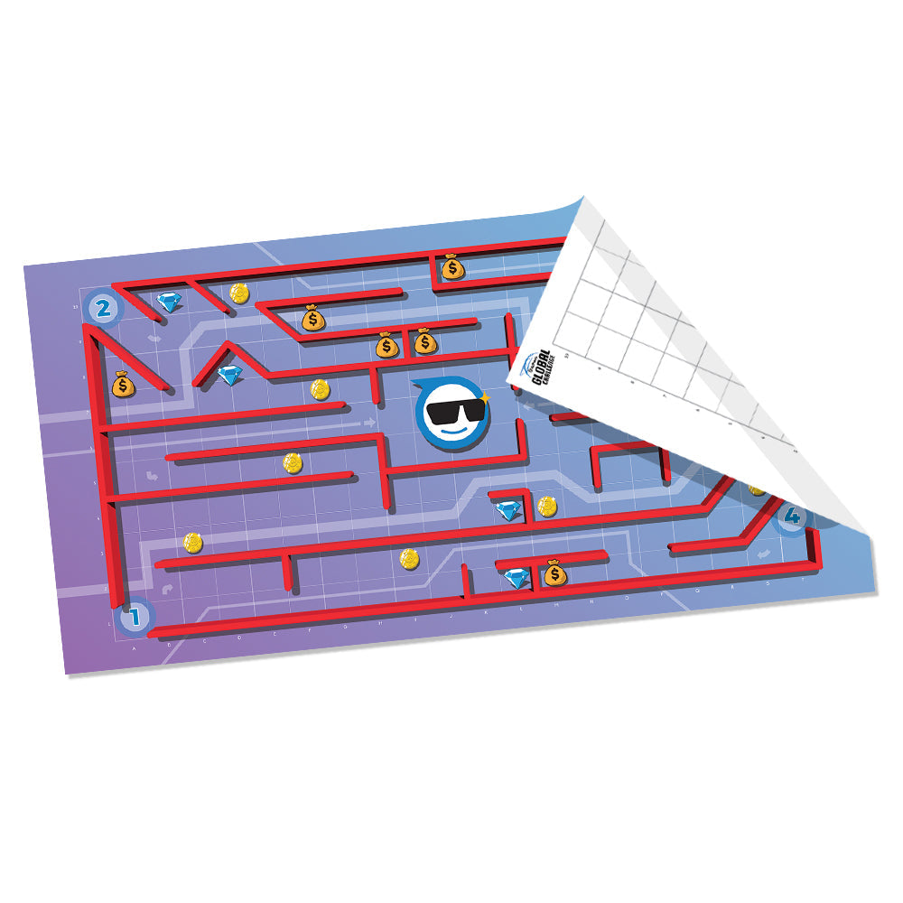 Sphero BOLT Maze and Grid Code Mat