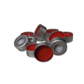 Bördelkappe aus Aluminium, Ø11 mm, mit Silikon/PTFE-Septum, 100 St.