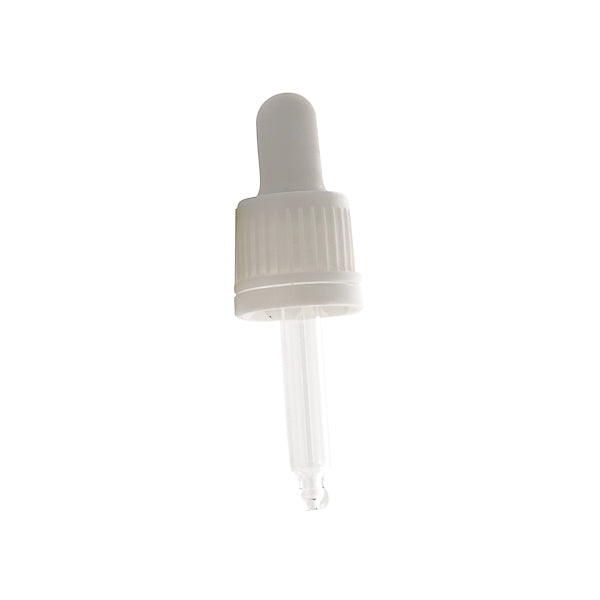 Schraubverschluss mit Tropfzähler DIN-18, schwarz, für 50 ml Fläschchen, 20 St.