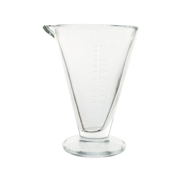 Messzylinder, konisch, aus dickem Glas – Ansicht 4