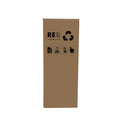 Papierkorb aus Karton zum Recyceln, 280 x 280 x 700 mm