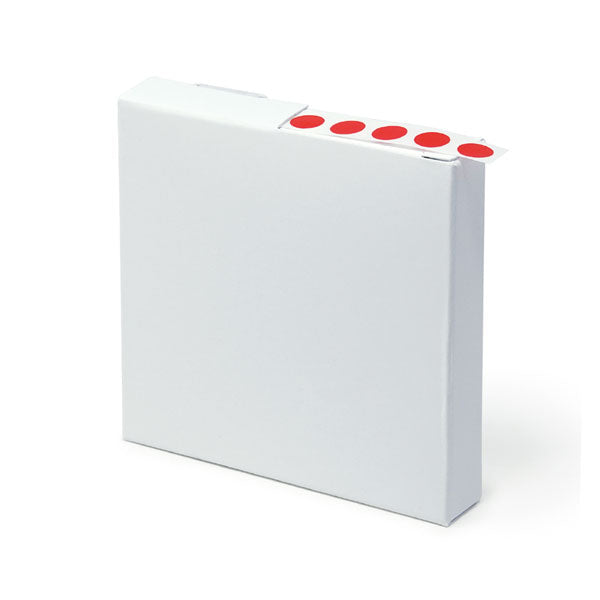 Kryoetiketten, rund, für 1,5-2 ml Röhrchen, rot