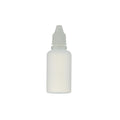Tropfflasche aus LDPE mit weißem Verschluss und Dosierspitze, 30 ml, 50 St.