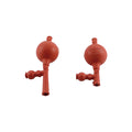 Pipettierball aus Gummi, Easy 5, 3 Ventile, lang