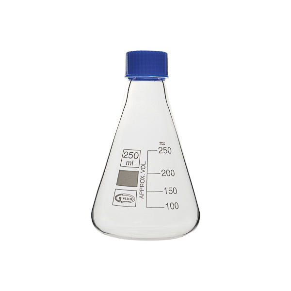 Erlenmeyerkolben mit Schraubverschluss, GL 32, Premium Line, 1000 ml, 6 St.