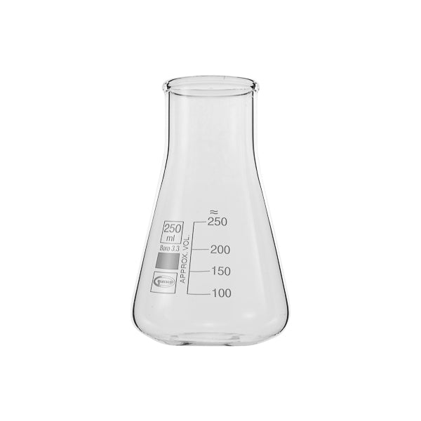 Erlenmeyerkolben, WeitNS, Premium Line, 250 ml, 10 St.