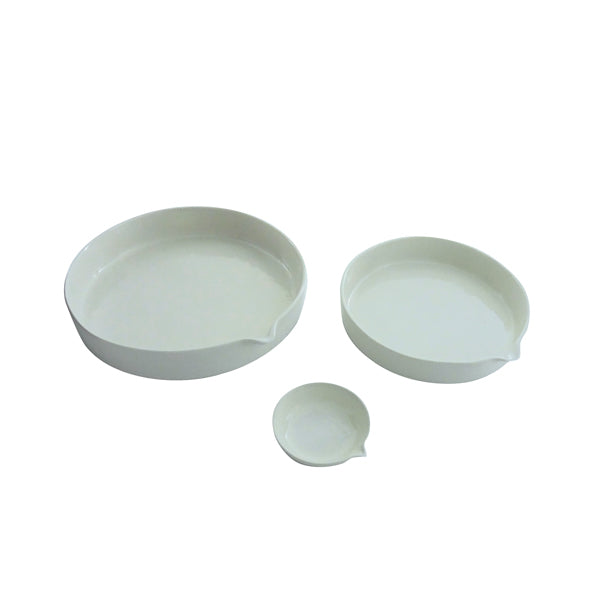 Abdampfschale, flacher Boden, 80 ml, Porzellan, Premium Line, 6 St.