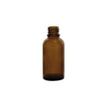 Glasfläschchen, Enghals, DIN-18, braun, 30 ml, 110 St.