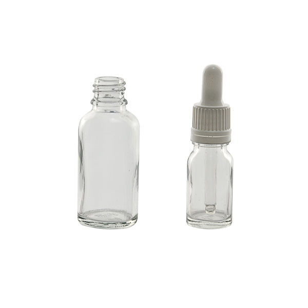 Glasfläschchen, Enghals, DIN-18, 30 ml, 110 St.