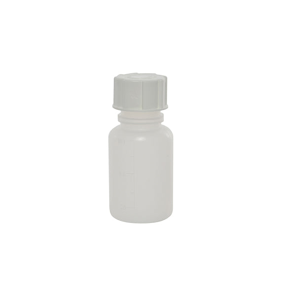 Weithalsflasche, rund, graduiert, PP, 1000 ml, 17 St.