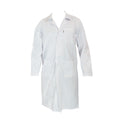 Weißer Kittel, Herren, 65 % Polyester/ 35 % Baumwolle, Größe M (54-56)