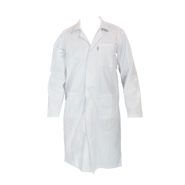 Weißer Kittel, Herren, 65 % Polyester/ 35 % Baumwolle, Größe XXL (66-68), 10 St.