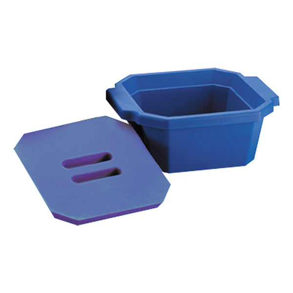 Eisbehälter aus Polyurethan, mit Deckel, blau, 4,5 L