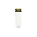 Glasflasche mit Aluminiumverschluss, 25 ml, 125 St.