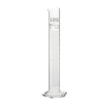 Messzylinder, Sechskantfuß, graduiert, Klasse B, 500 ml, LBG 3.3