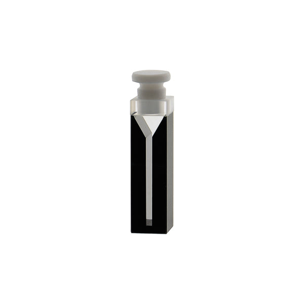 Mikroküvette mit Deckel aus PTFE, 10 mm, LB Q, 2 St.