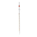 Messpipette, graduiert, Null oben, Sicherheitskugel, Klasse A, 5 ml, 5 St.