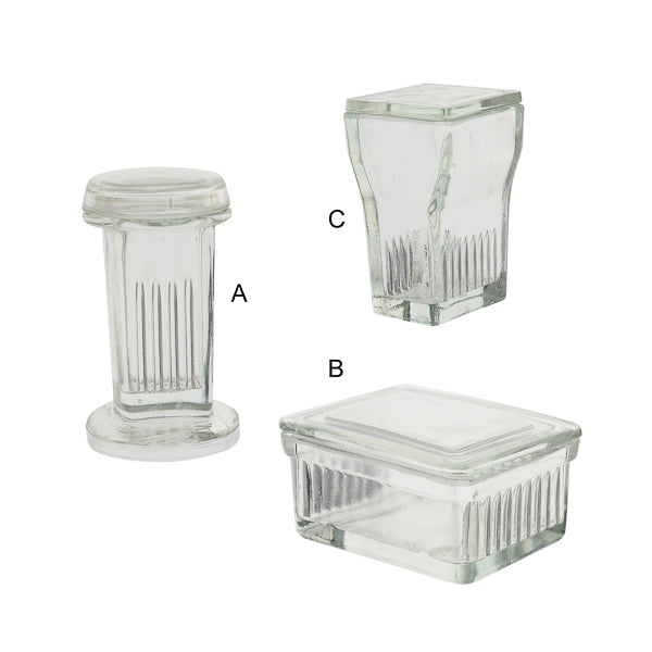 Färbetrog aus Glas, Coplin, für 5 Objektträger