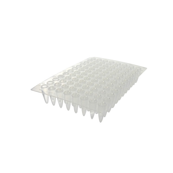 PCR-/qPCR-Platten, farblos, ohne Rahmen, 0,2 ml, 100 St.