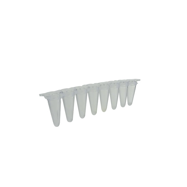 qPCR-Streifen, farblos, matt, 0,1 ml, 120 St.