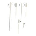 Pasteurpipette, nicht graduiert, Gesamtvolumen 4,5 ml, Gesamtlänge 155 mm, 25 Tropfen/ml, 500 St.