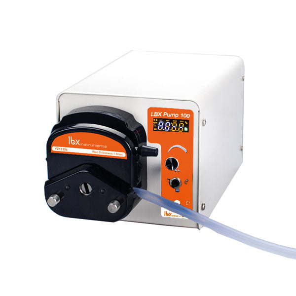 Peristaltikpumpe LBX P10, 2 Kanäle, 0,1 - 600 U/min, EU-Kabel