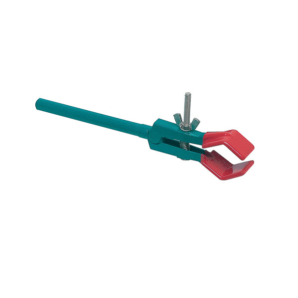 Stativklemme, universal, 2 Finger mit PVC-Polsterung, 200 mm, Premium Line