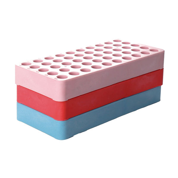 PP-Rack für 50 Kryoröhrchen, blau, 1 St.