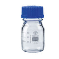 Gewindeflasche, graduiert, ISO, Borosilikat 3.3, 2000 ml