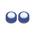PP safety caps with GL45 thread, 10-32unf PEEK blind plug