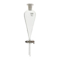 Scheidetrichter, konisch, mit PTFE-Küken, 500 ml, LBG 3,3, 2 St.