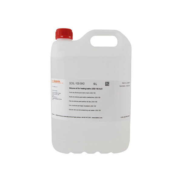 Silikonöl für Heizbäder LBSil 100, 5000 ml