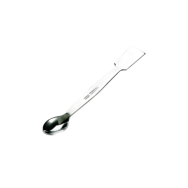 Löffelspatel, flach, Edelstahl, 120 mm, 5 St.