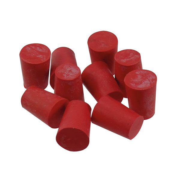Stopfen, Gummi, Ø oben 13mm, Ø unten 9 mm, H 15,5 mm 25 St.