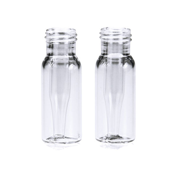 Chromatography vial, 12 x 32 mm, with inserts, 0,2 ml, crimpable, clear